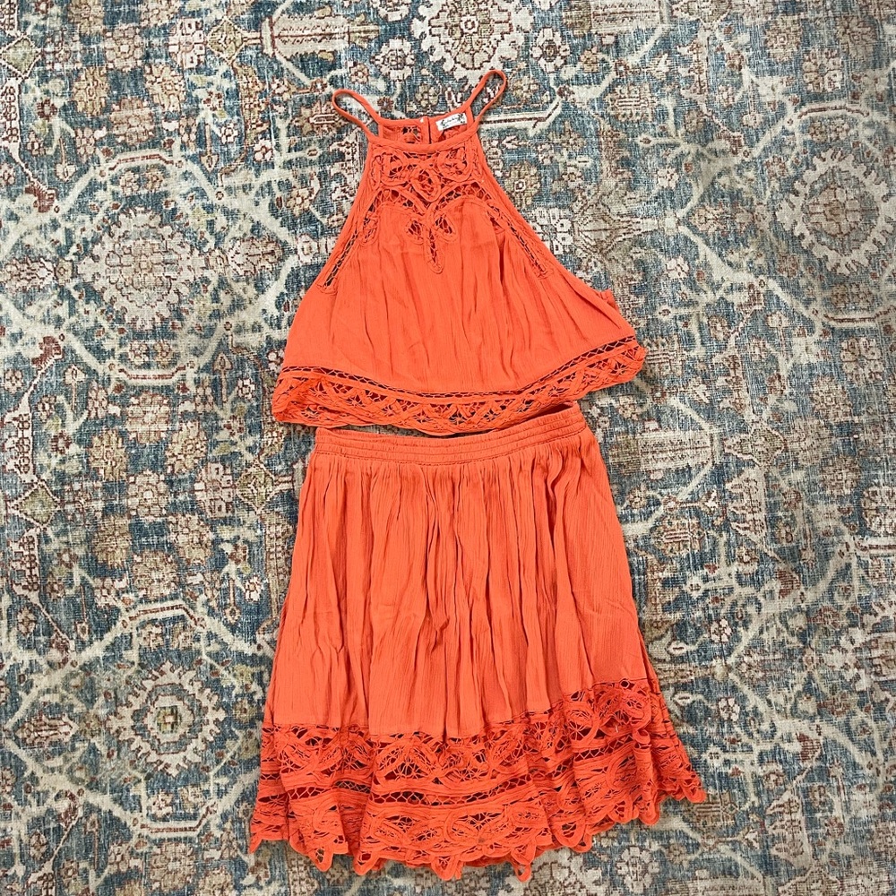 Free People Skirt Set